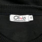 Womens Black Manfred Hegler Knit Cardigan Jumper
