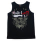 Mens Black Quick Silver Vest Short Sleeve T Shirt