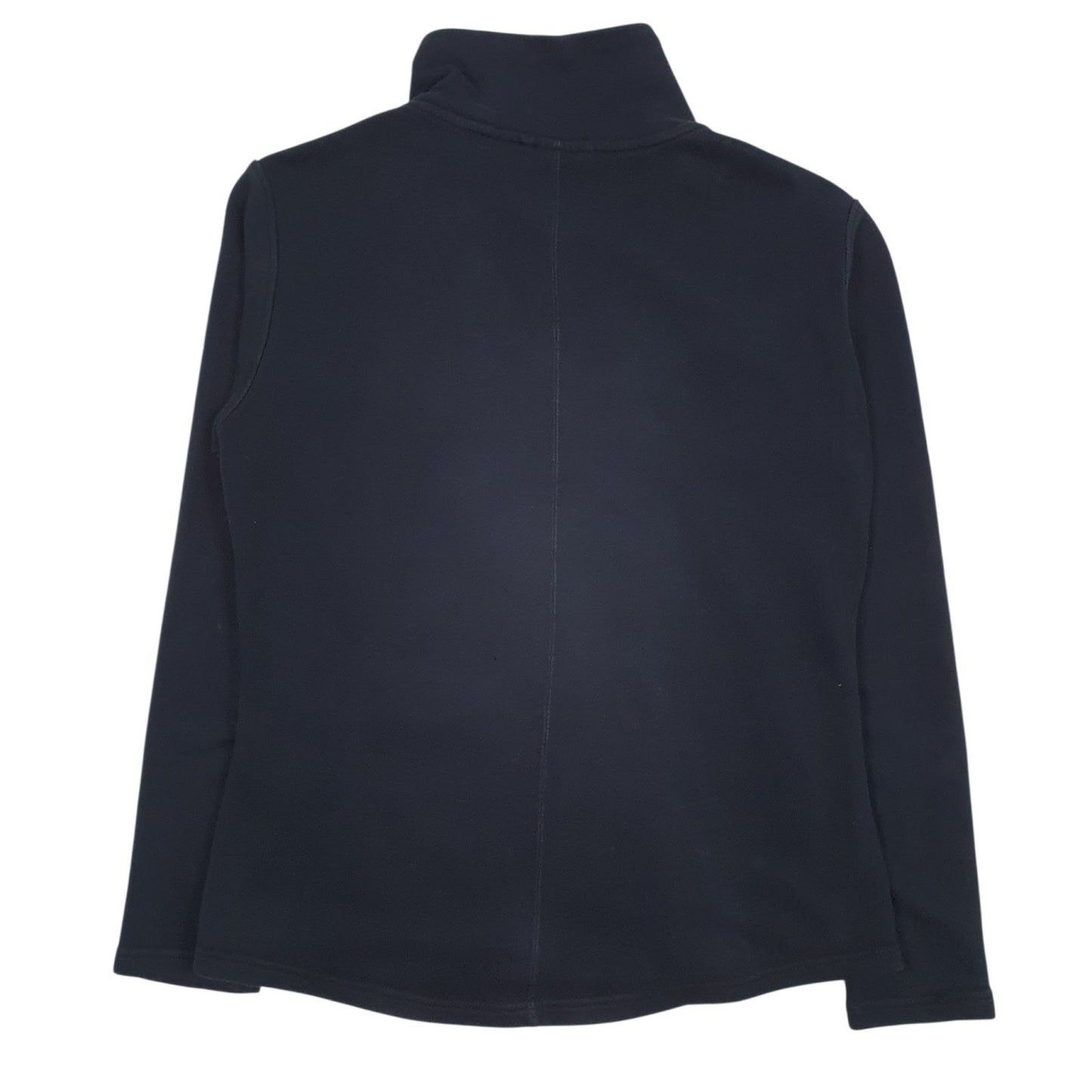 Womens Black Puma  Full Zip Jumper