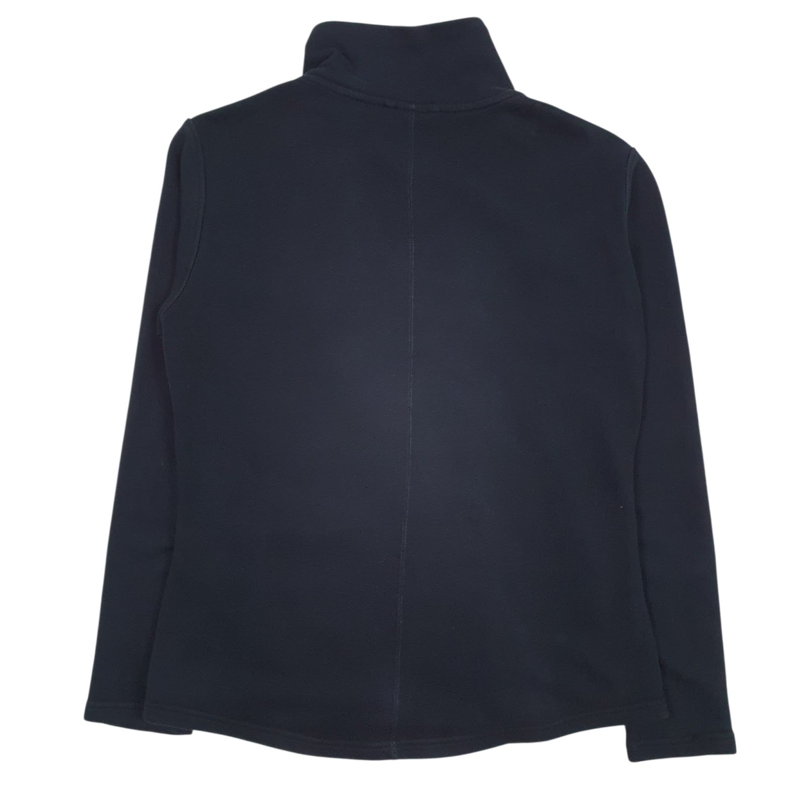 Womens Black Puma  Full Zip Jumper