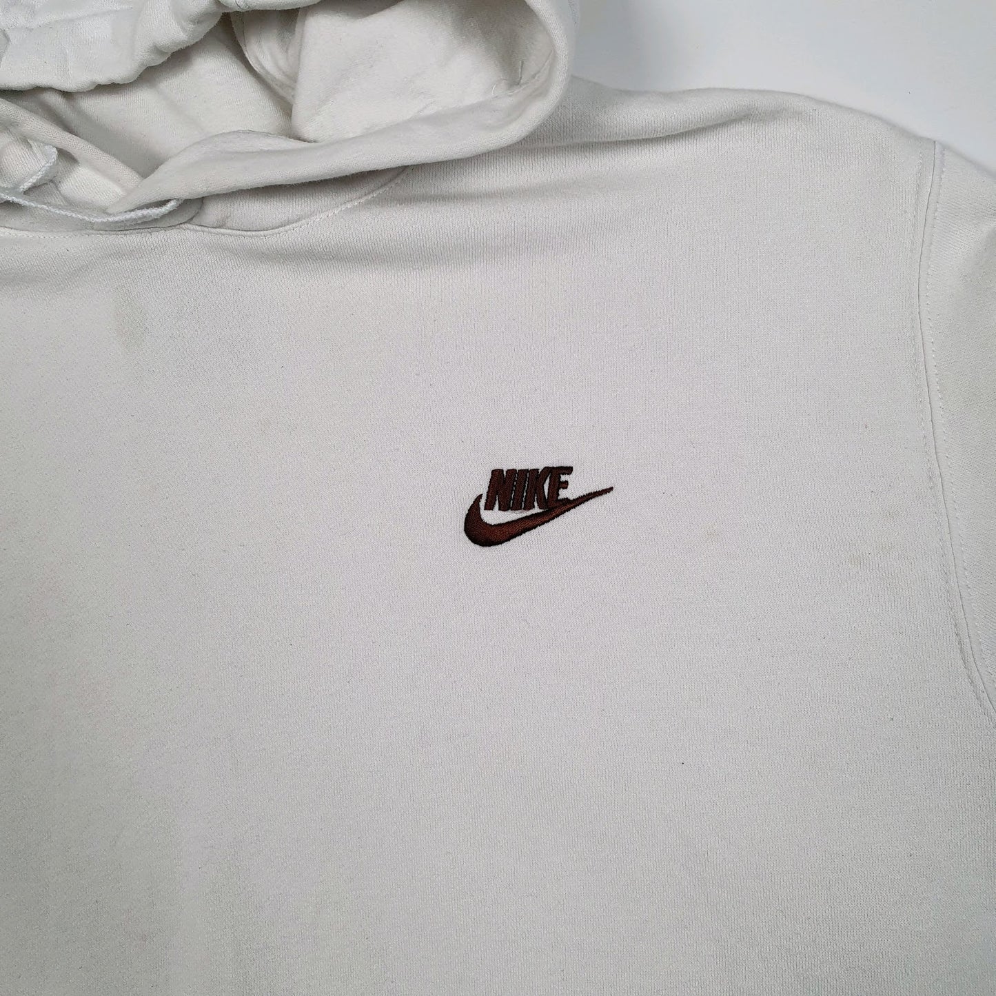 Mens White Nike  Hoodie Jumper