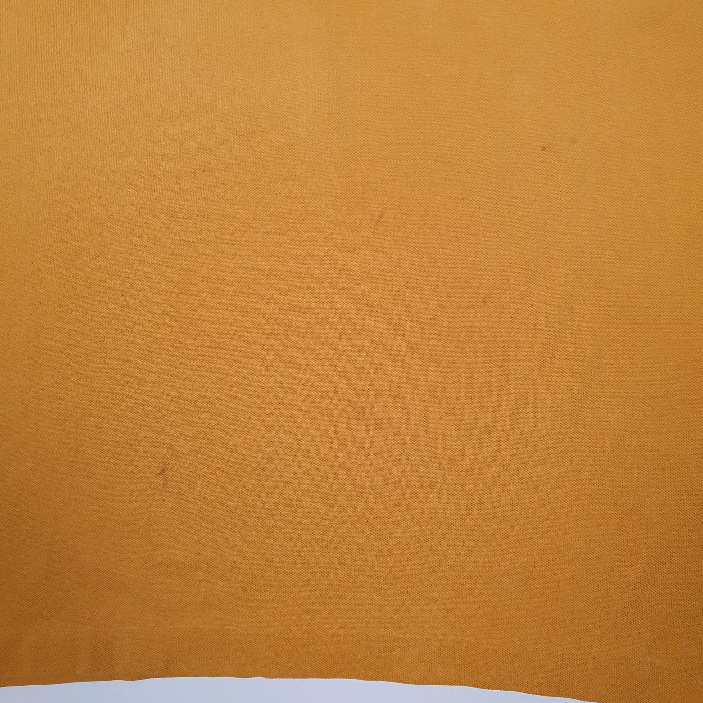 Mens Yellow Burberrys Vintage 90s Quarter Zip Polo Shirt