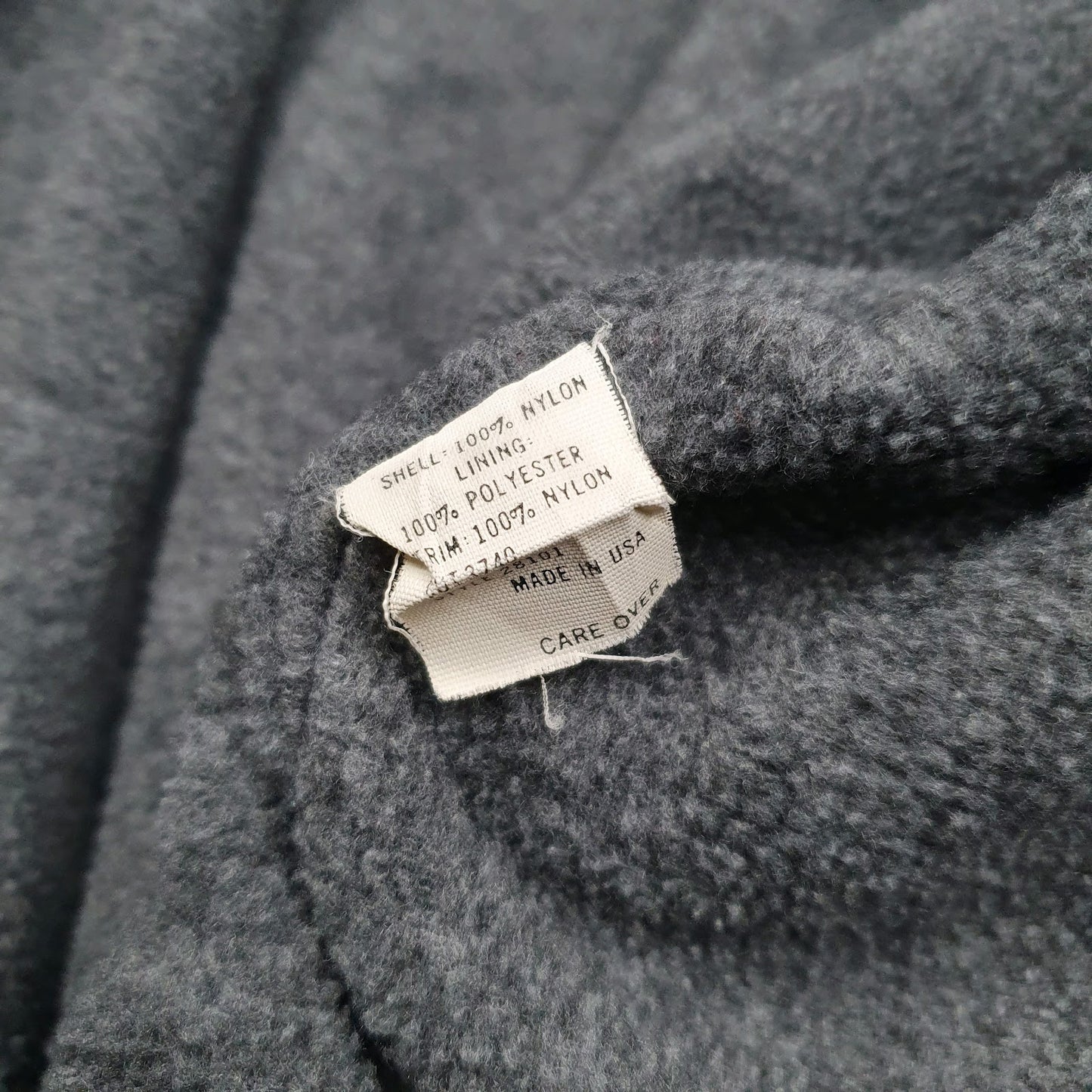 Mens Black Patagonia Shelled Synchilla Fleece Lined Vintage 80s 90s  Coat