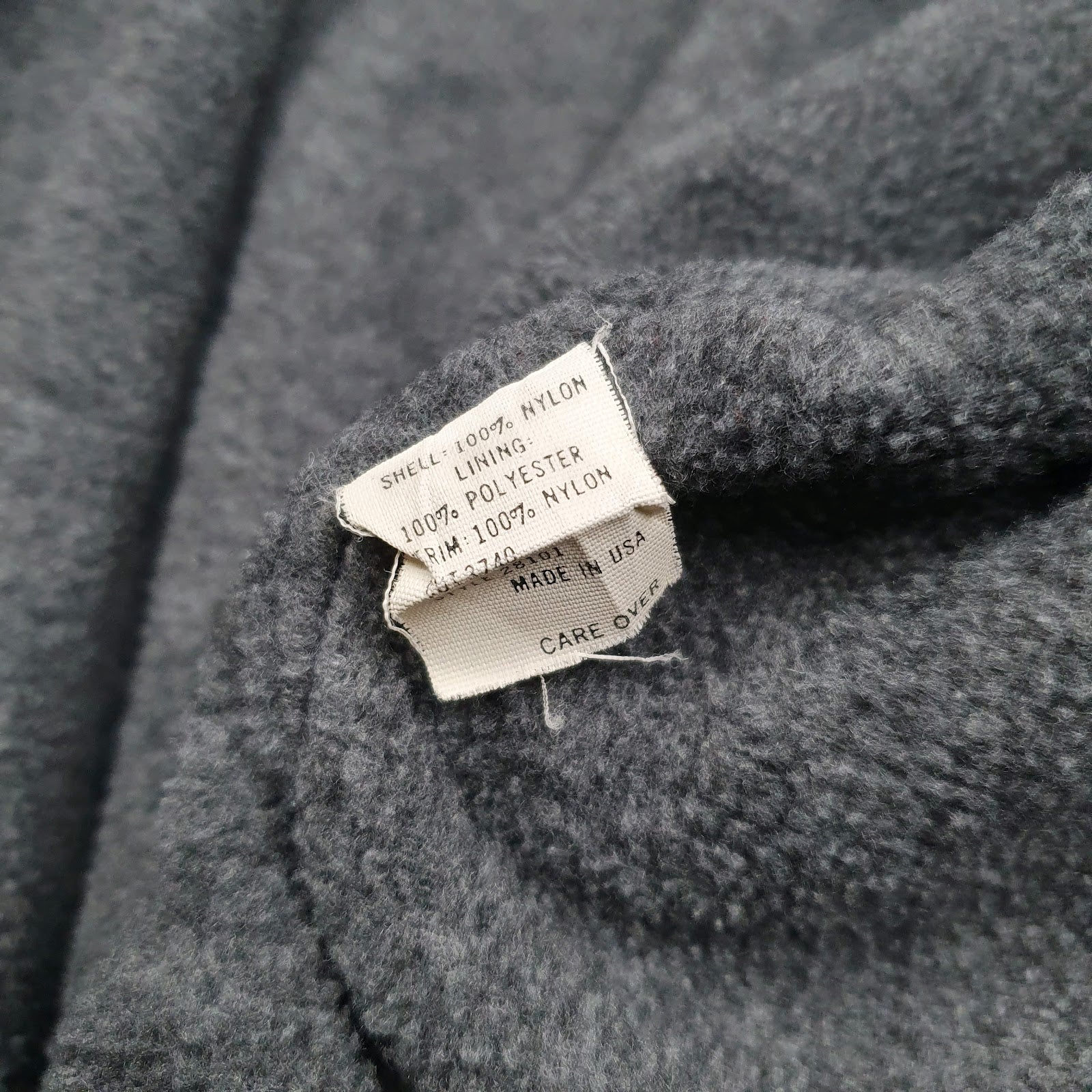 Mens Black Patagonia Shelled Synchilla Fleece Lined Vintage 80s 90s  Coat