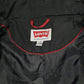 Mens Black Levis   Coat