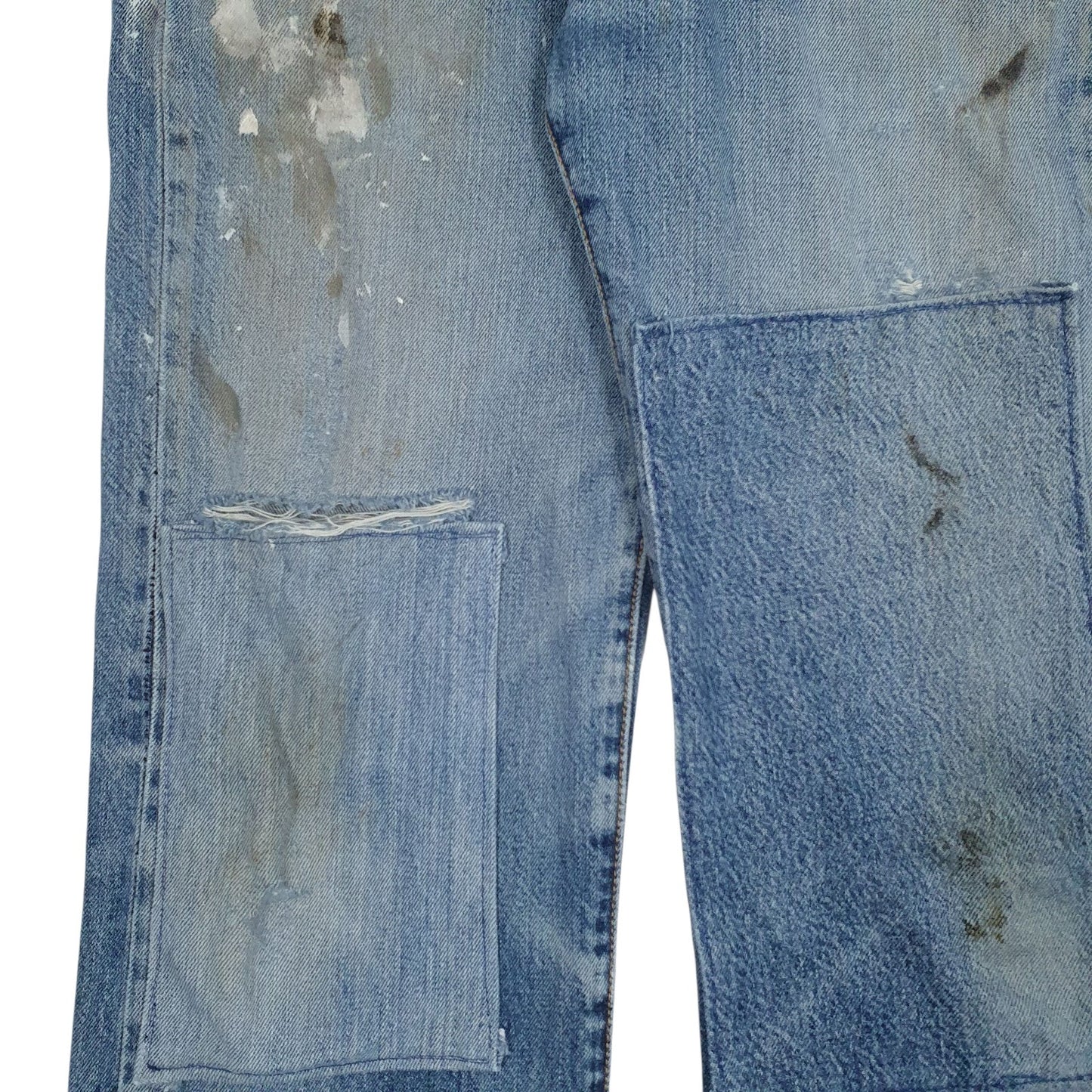Mens Blue Levis  Full Zip Jeans