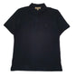 Mens Black Burberry  Short Sleeve Polo Shirt