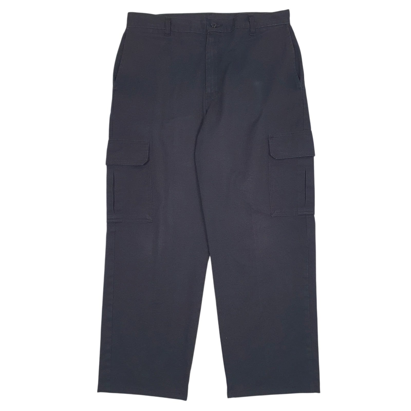 Mens Black Dickies  Cargo Trousers