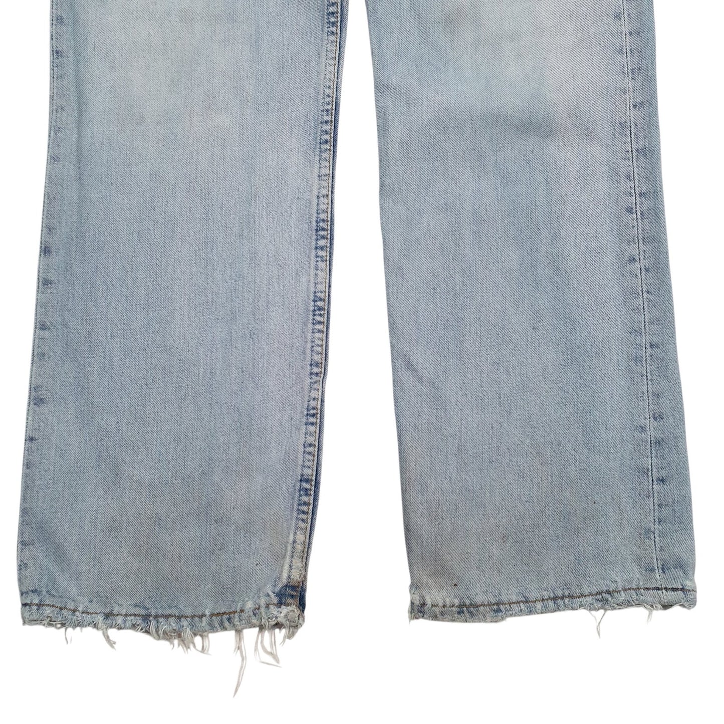 Mens Blue Levis Vintage 90s Distressed  Jeans