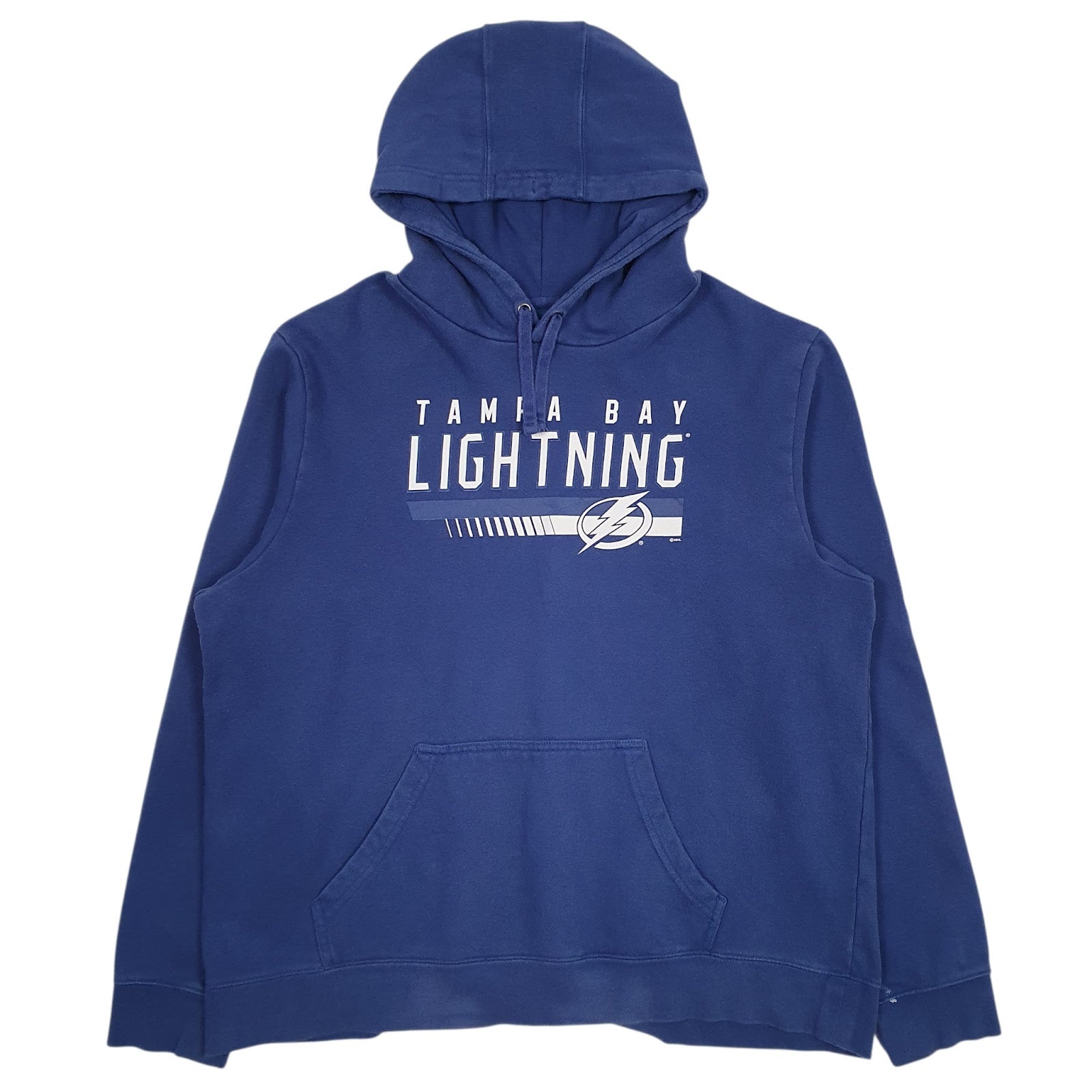 Mens Blue NHL Tampa Bay Lightning Hoodie Jumper