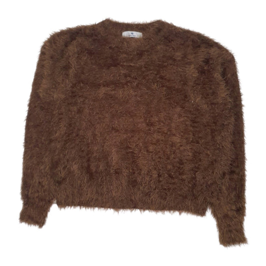Womens Brown Sonny Label Fluffy Crewneck Jumper