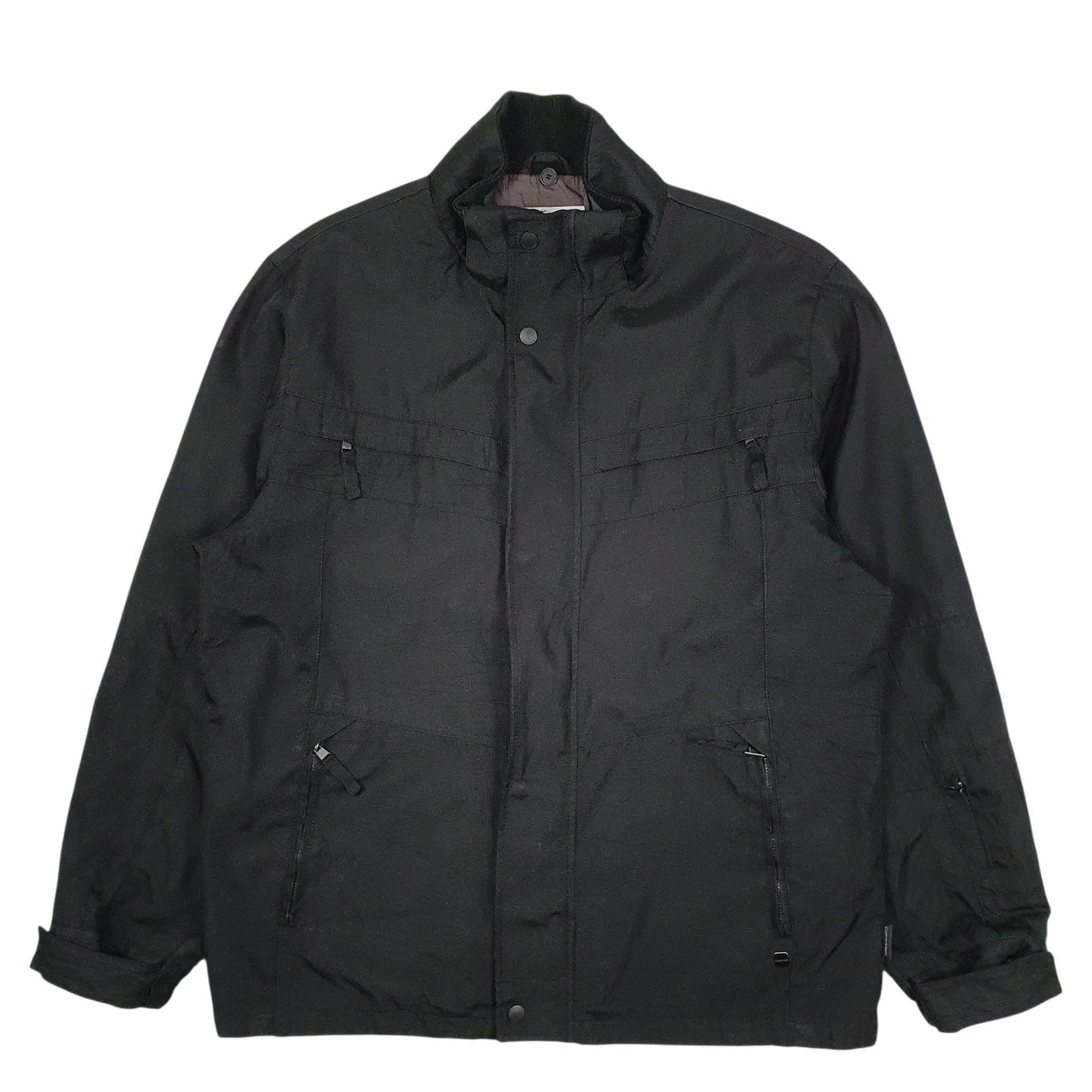 Mens Black Calvin Klein Windbreaker  Coat