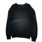Mens Black Polo Ralph Lauren Lightweight Crewneck Jumper