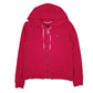 Womens Pink Champion Hoodie Sherpa Lined Thermal Full Zip Jumper