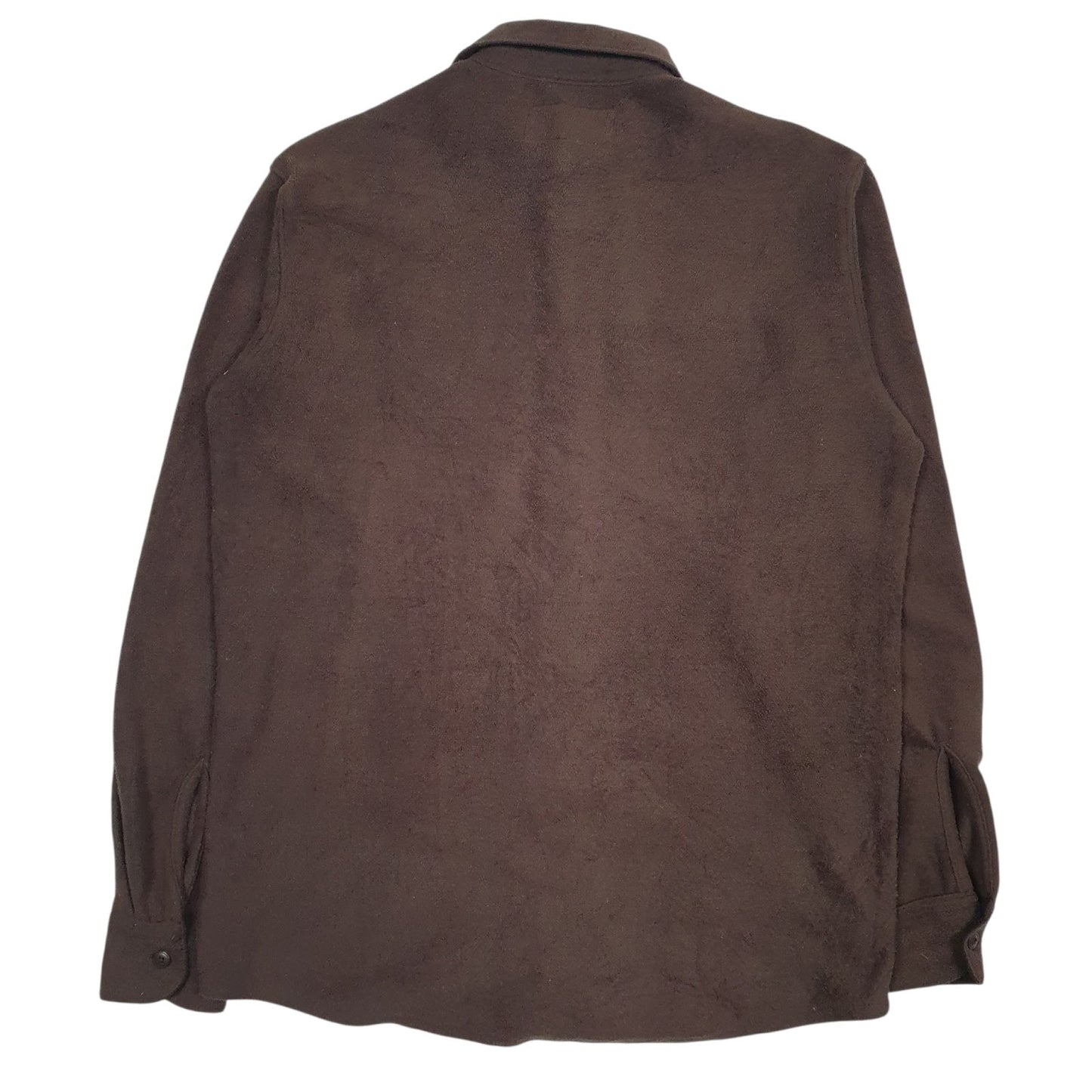 Mens Brown Wrangler  Hoodie Shirt
