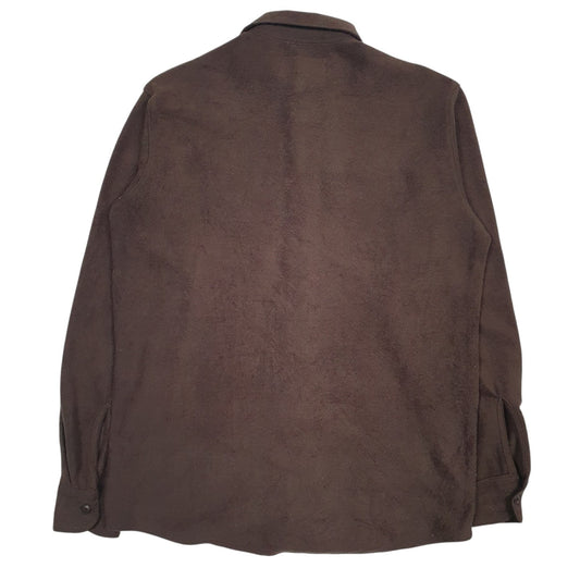Mens Brown Wrangler  Hoodie Shirt