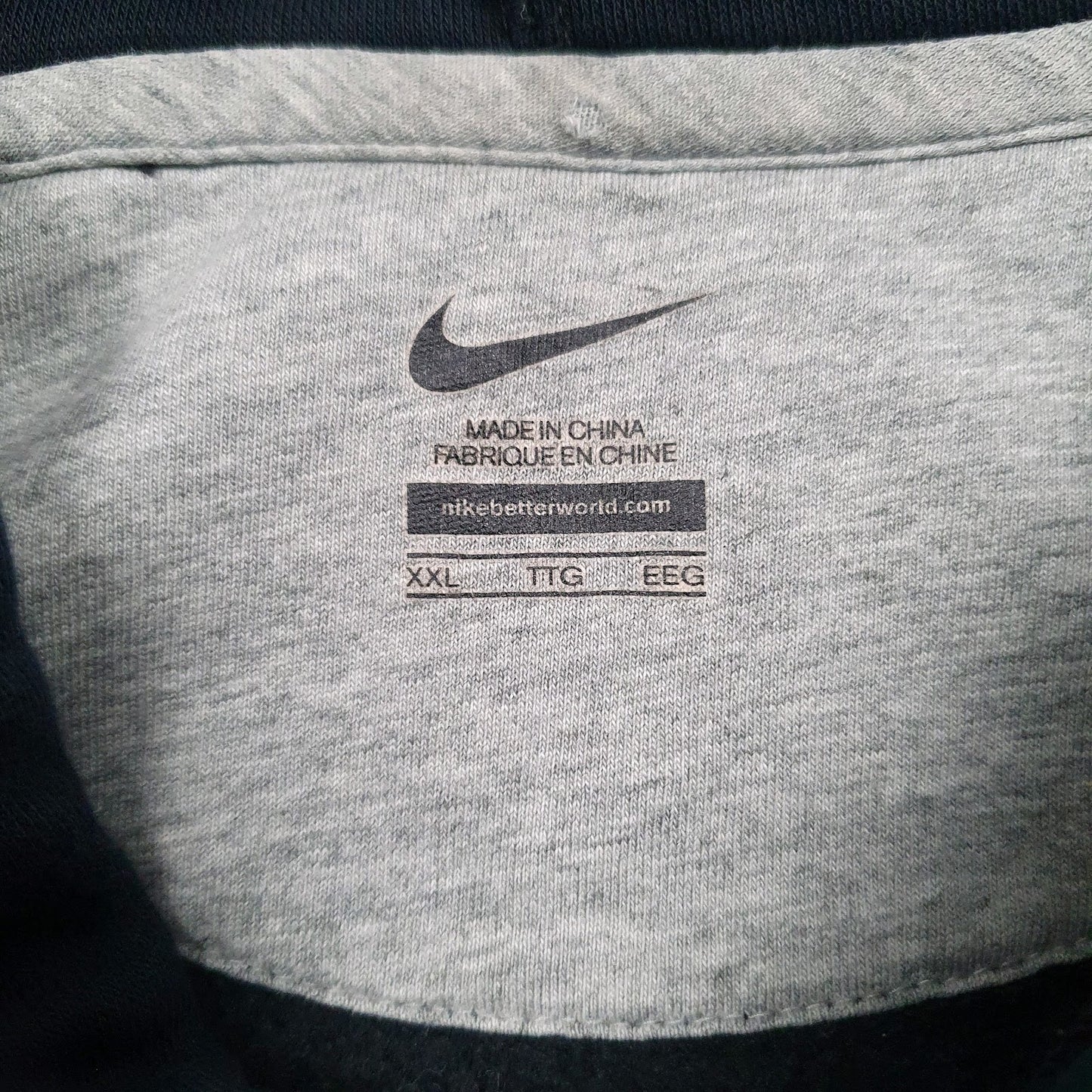 Mens Black Nike Michigan Hoodie Jumper