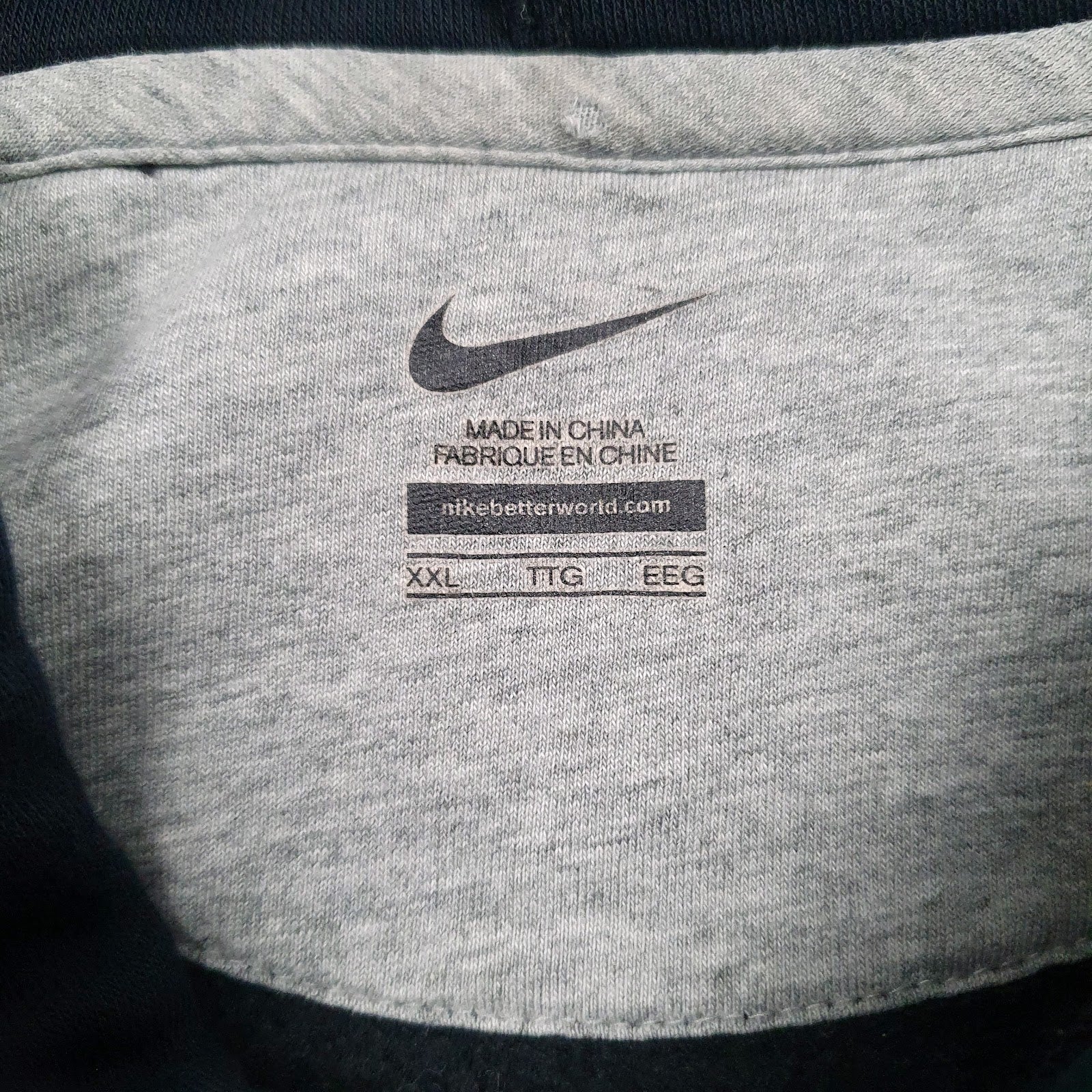 Mens Black Nike Michigan Hoodie Jumper