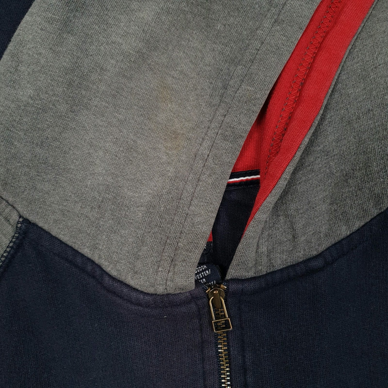 Womens Navy Tommy Hilfiger Hoodie Full Zip Jumper