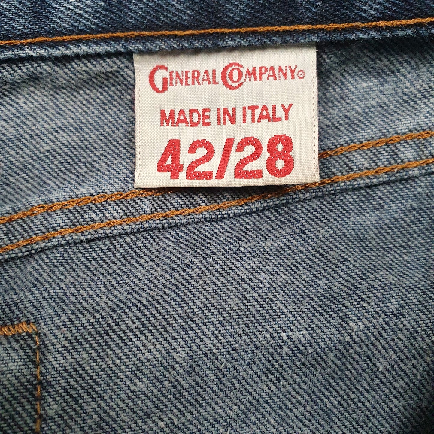 Womens Blue General Company Vintage  Jeans