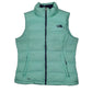 Womens Green The North Face Vest Bodywarmer  Coat