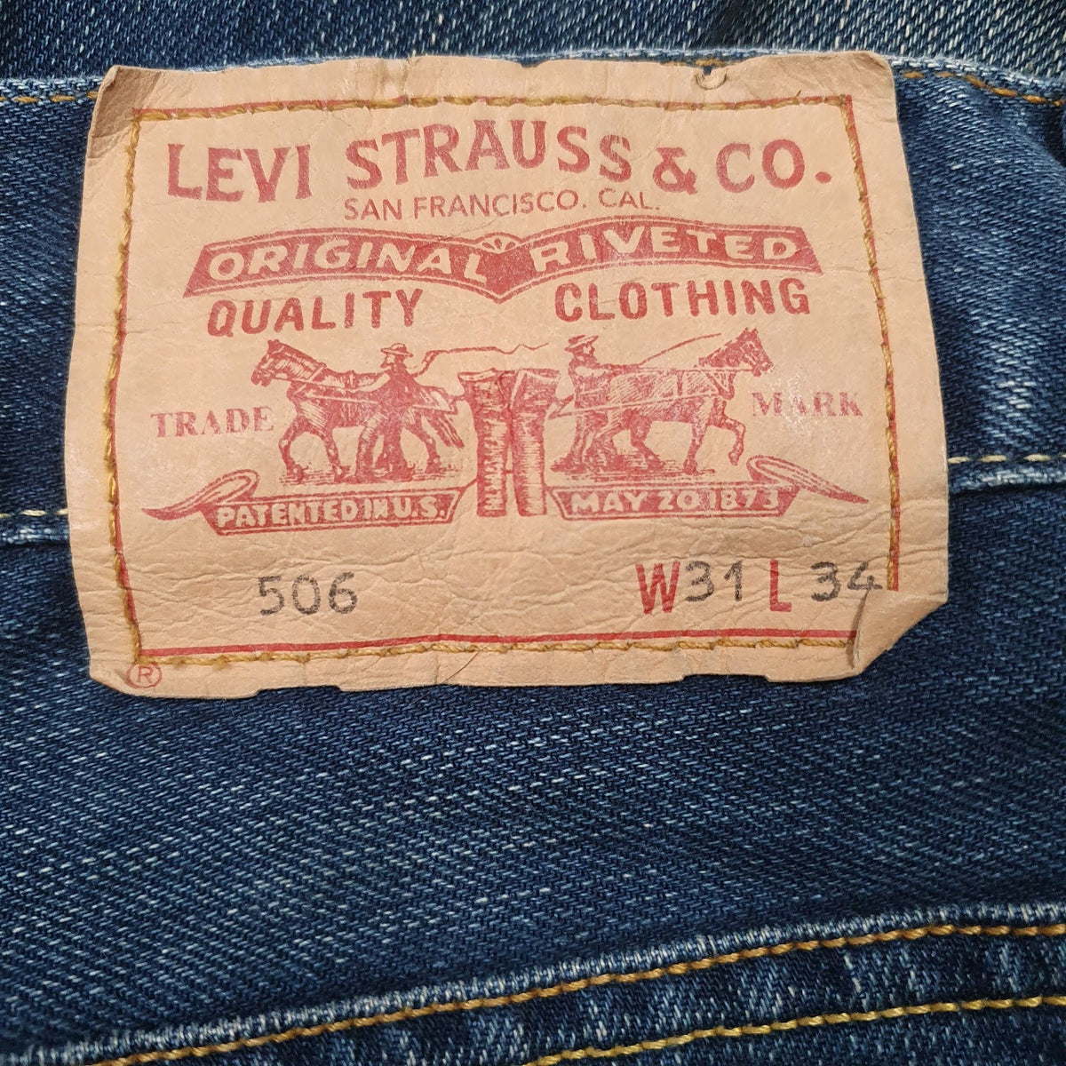 Mens Blue Levis   Jeans