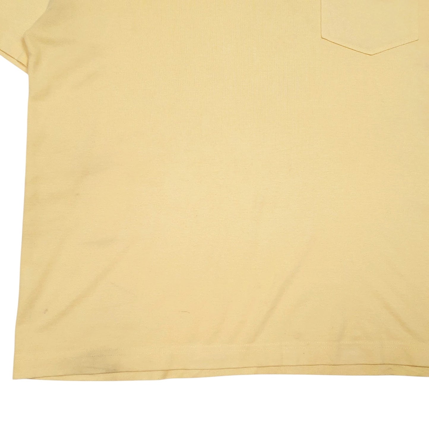 Mens Yellow Roundtree Yorke   Polo Shirt