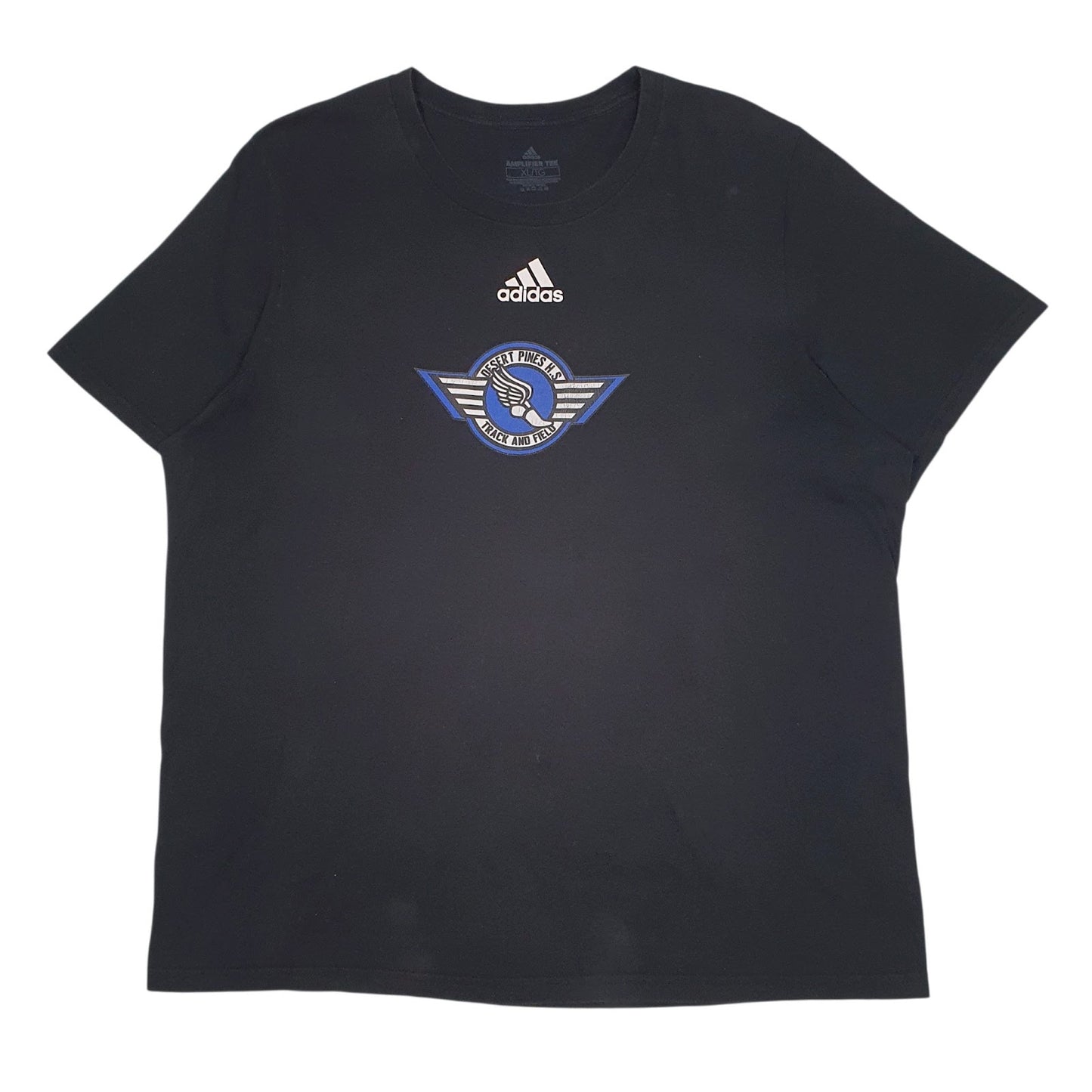 Mens Black Adidas  Short Sleeve T Shirt