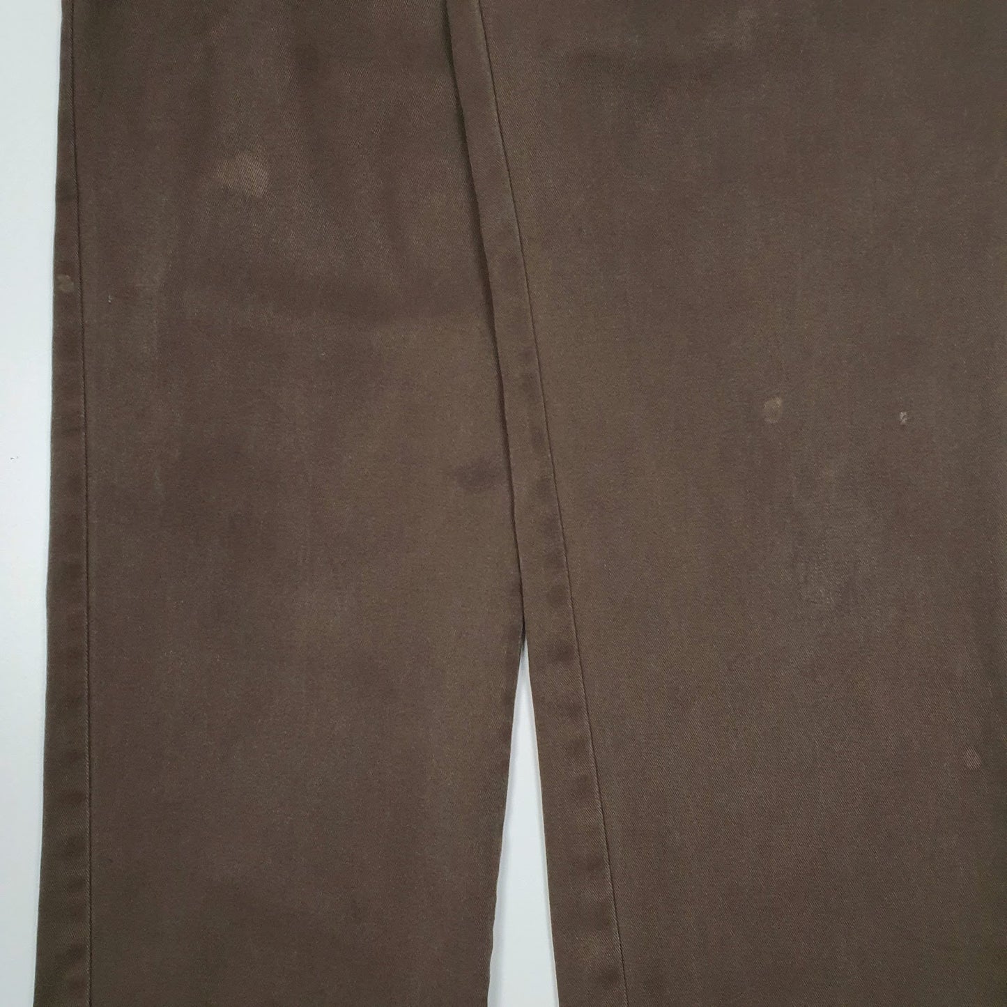Mens Brown Dickies 874 Original Fit  Trousers