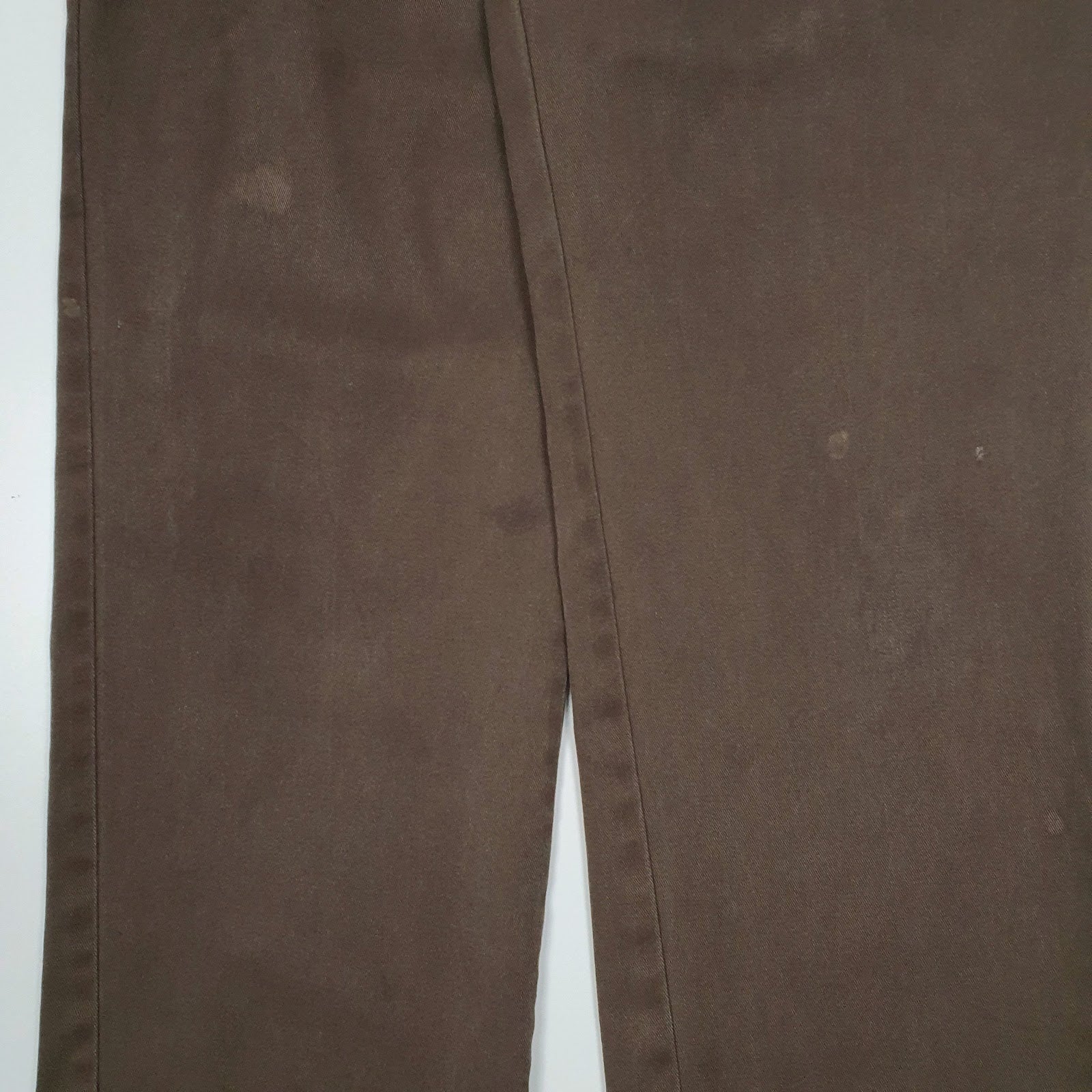 Mens Brown Dickies 874 Original Fit  Trousers