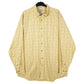 Mens Yellow L.L.Bean  Long Sleeve Shirt