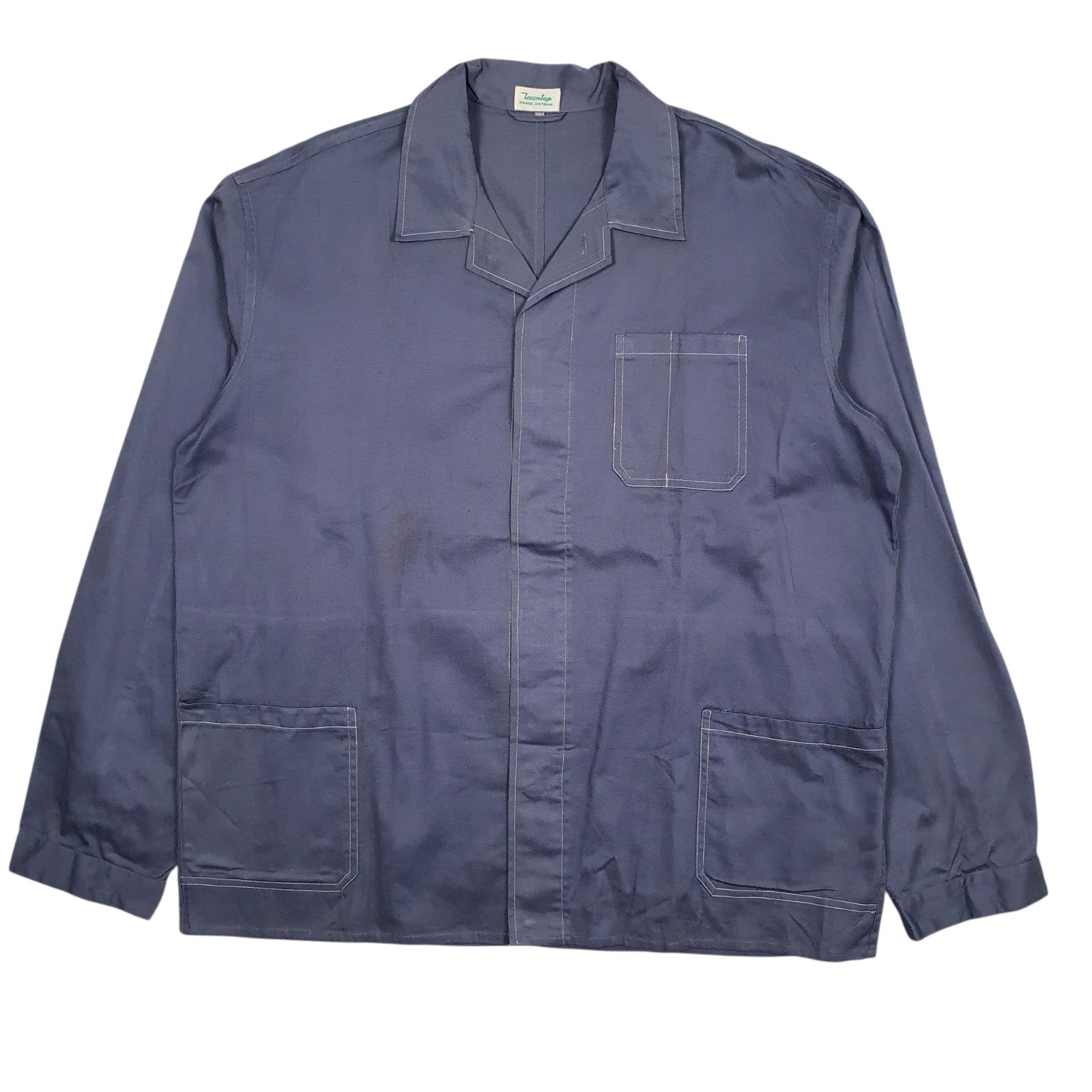 Mens Purple Locontap Chore  Coat