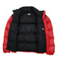 Mens Red The North Face Nuptse Retro 1996 Full Zip Coat