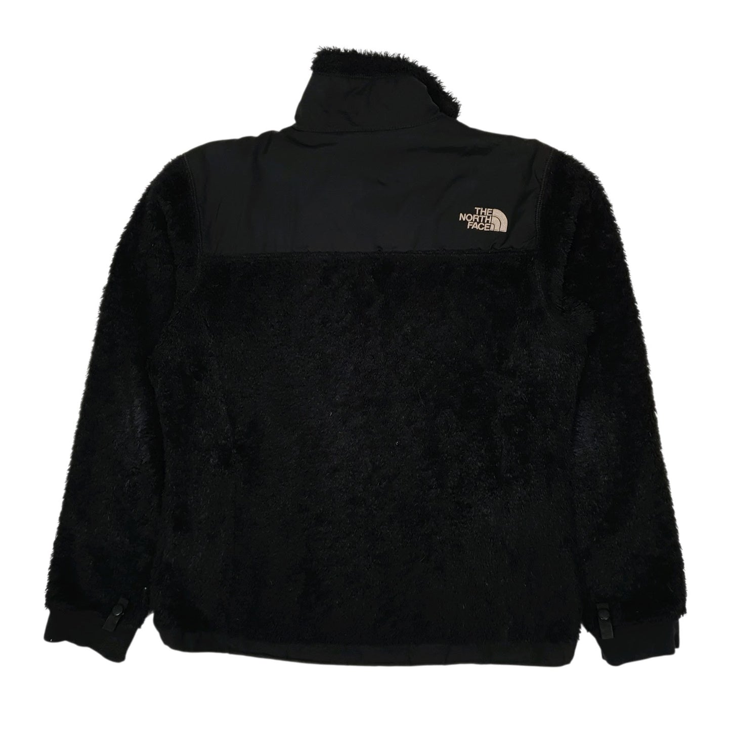 Womens Black The North Face Summit Series Fluffy Full Zip Jumper
