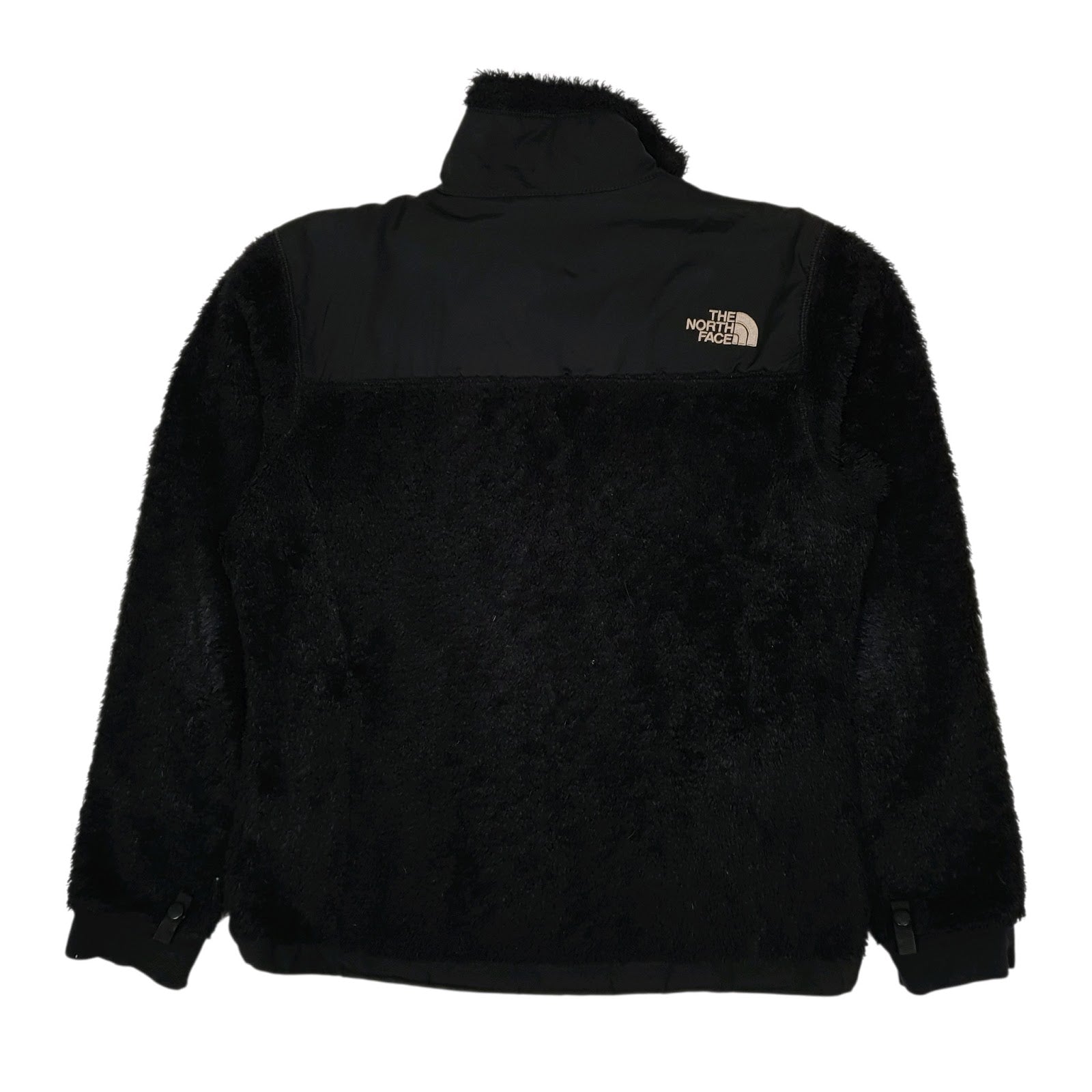 Womens Black The North Face Summit Series Fluffy Full Zip Jumper