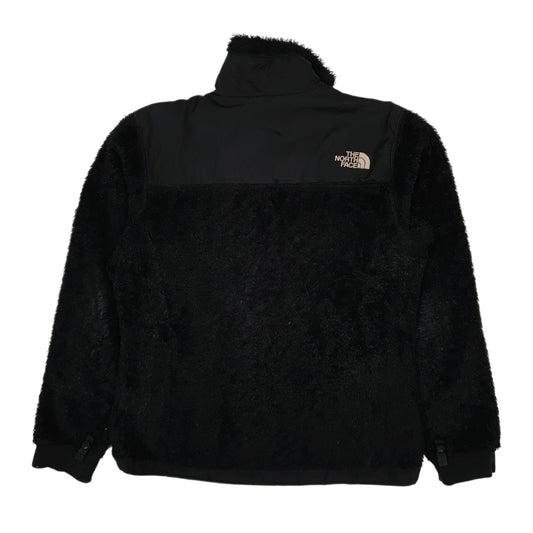 Womens Black The North Face Summit Series Fluffy Full Zip Jumper