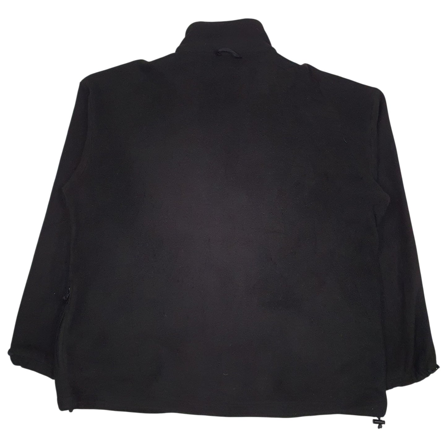 Mens Black Fila  Full Zip Jumper