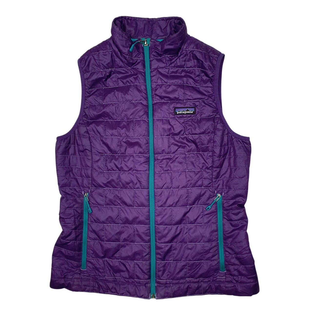 Womens Purple Patagonia Nano Puff Vest  Coat
