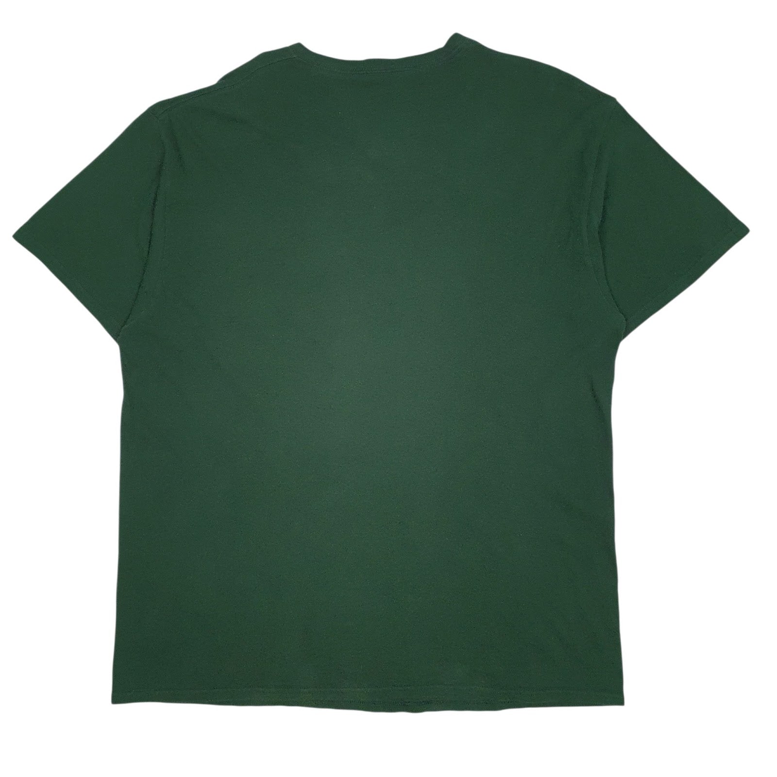 Mens Green Fila Spellout  T Shirt
