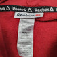 Mens Red Reebok Spellout Hoodie Jumper