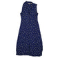 Womens Navy Ann Taylor Loft  Sleeveless Dress