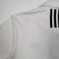 Mens White Adidas Golf Activewear Cardigan Polo Shirt