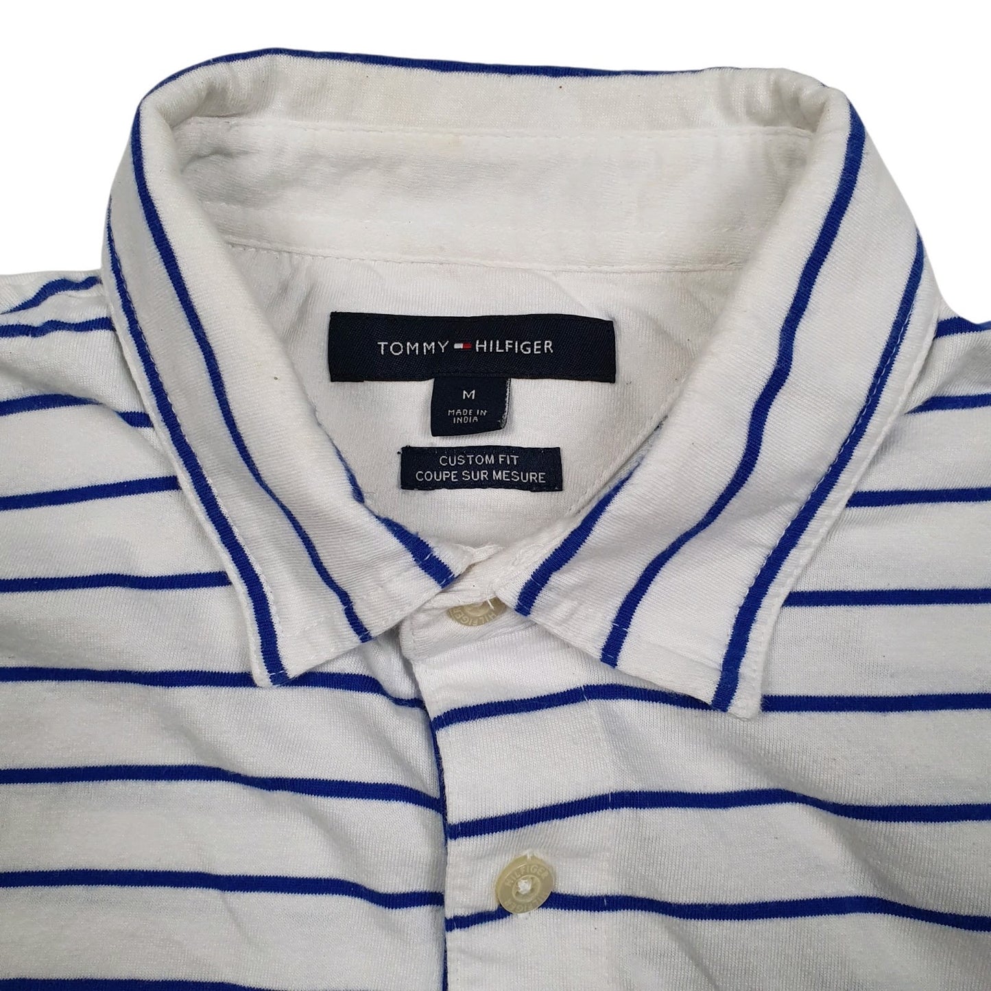 Mens White Tommy Hilfiger   Polo Shirt