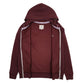 Womens Burgundy Fat Face Hoodie Full Zip Jumper