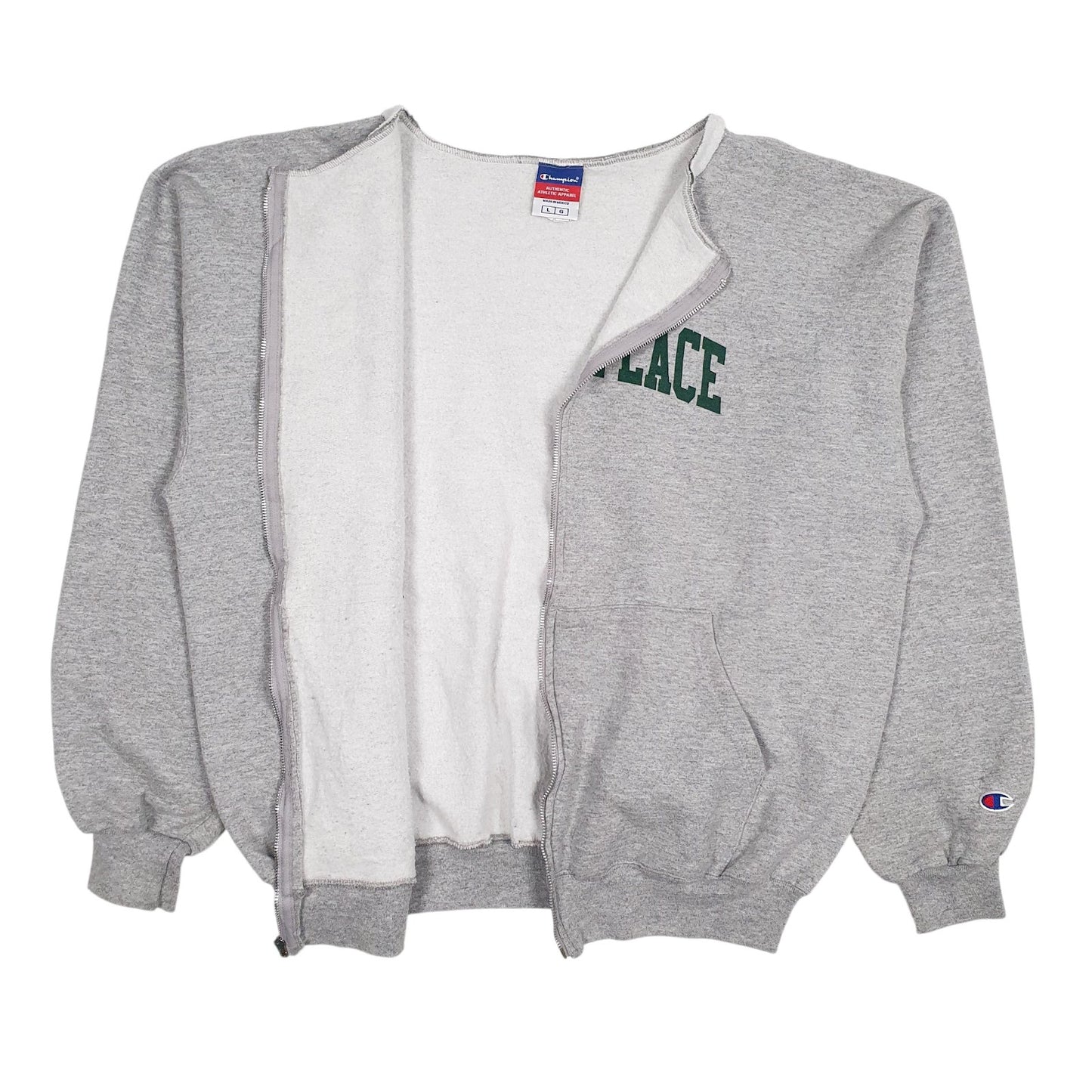 Mens Grey Champion Kent Place Full Zip Jumper