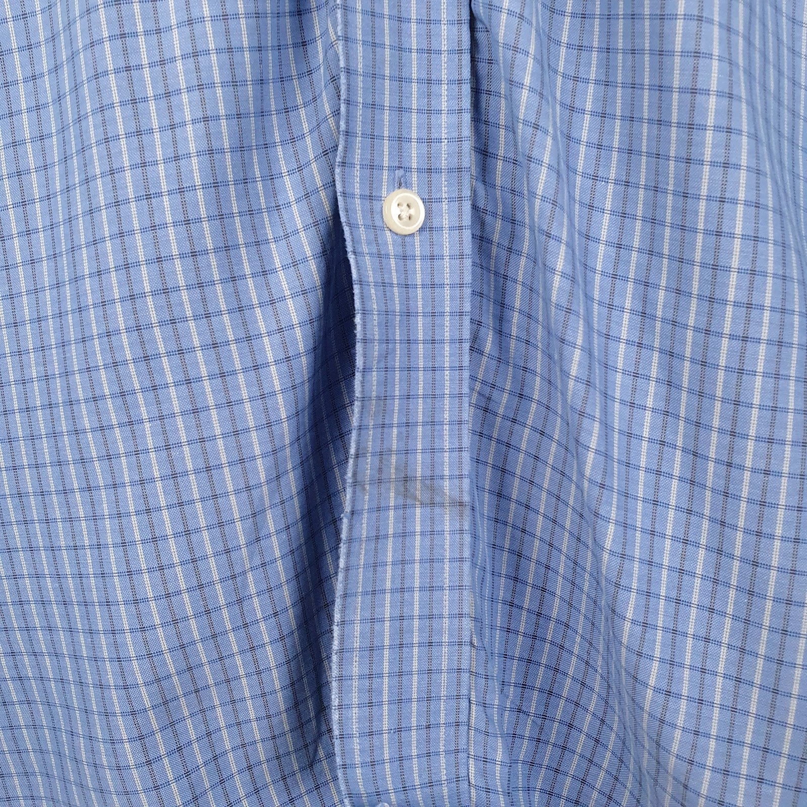 Mens Blue L.L.Bean   Shirt