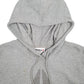 Mens Grey Reebok Spellout Hoodie Jumper