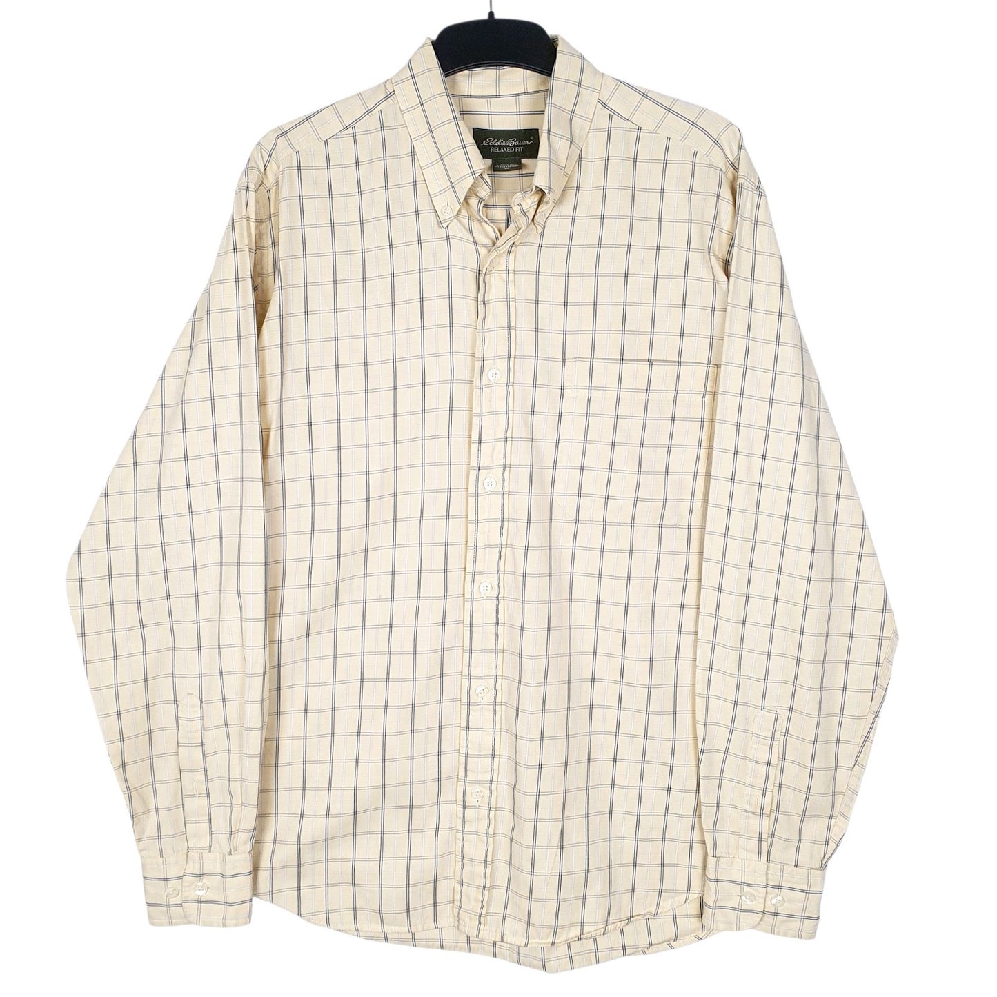 Mens Yellow Eddie Bauer  Long Sleeve Shirt