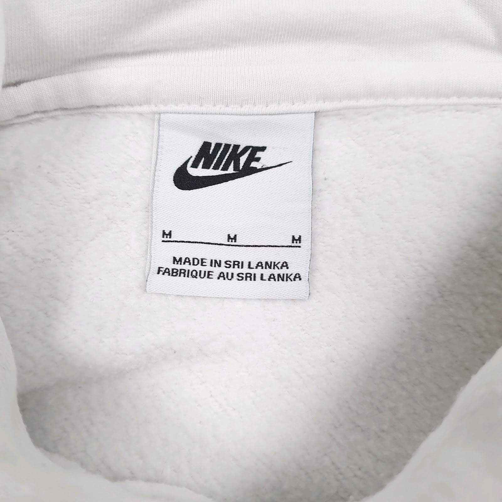 Mens White Nike  Hoodie Jumper