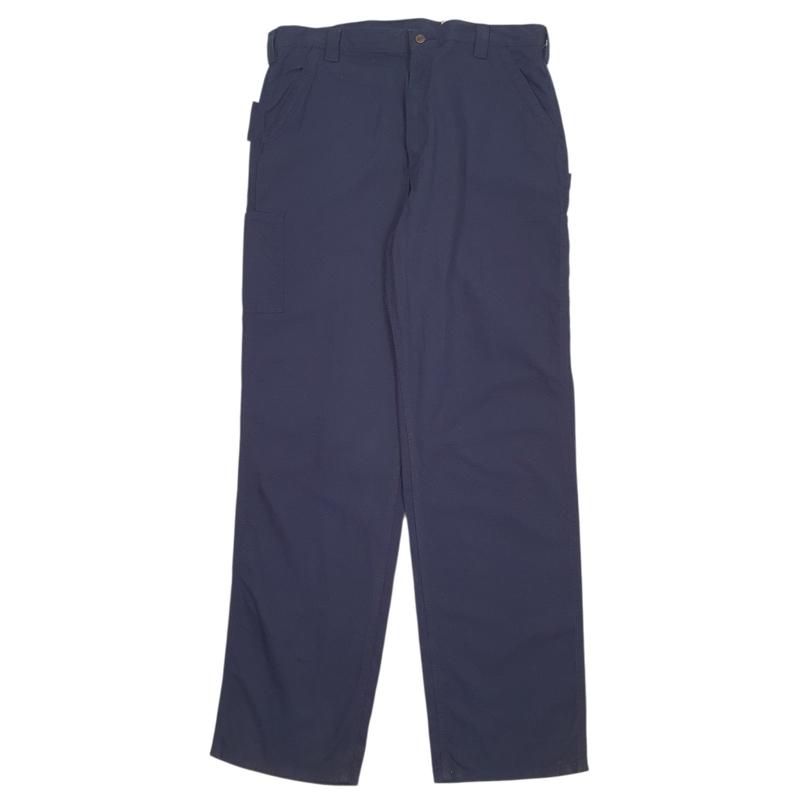 Mens Navy Carhartt B151 NVY Carpenter Trousers